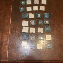 Lot Of 29 CPUs