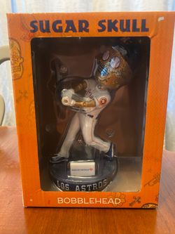 Houston Astros Los Astros Sugar Skull Bobblehead