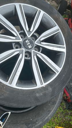 Tire /15 x 55R 17 on kla, rim
