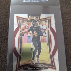 2024 Panini Select  Jayden Daniels Base Rookie Card Concourse #26 Commanders