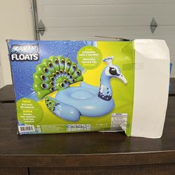 Giant Peacock Water Floater
