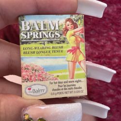 The Balm Balm Springs Blush 