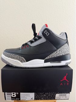 Jordan 3 Retro Black Cement Size: 8.5 Men’s VNDS Worn Once