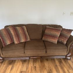Brown Couch 