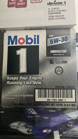 Mobile oil 5w-30