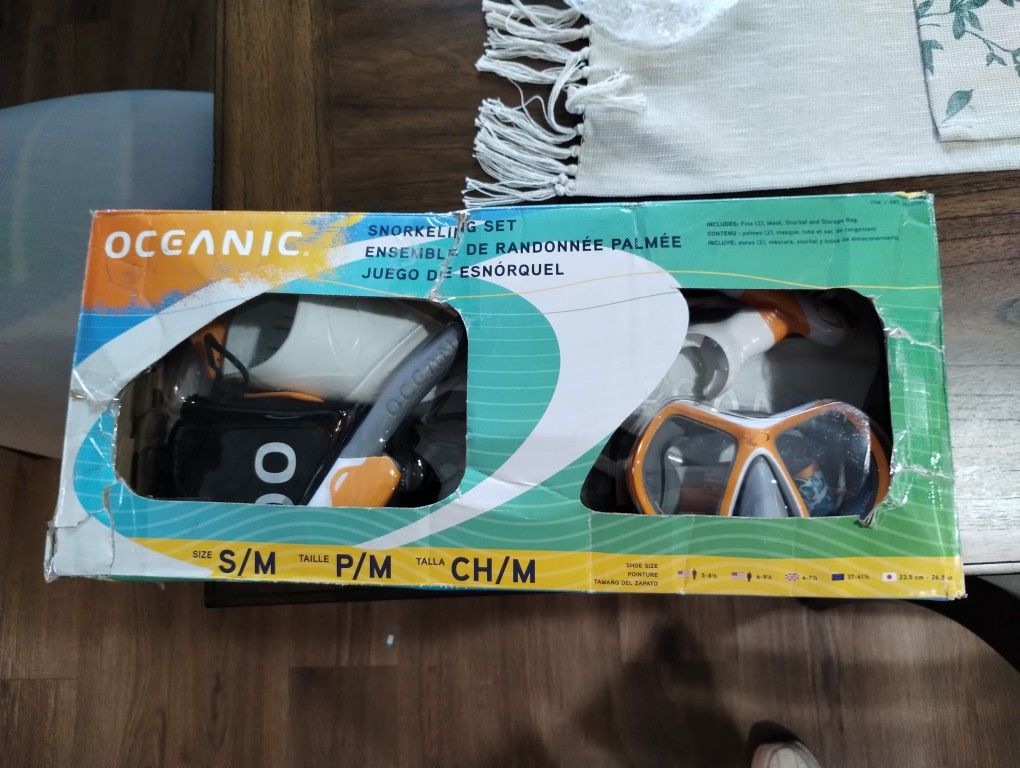 Oceanic Snorkel Set