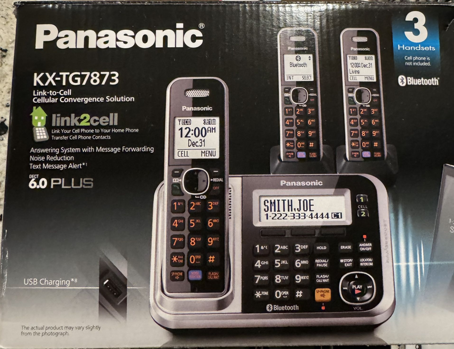 Panasonic KX-TG7873 Phone - NEW