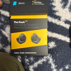 Bragi Dash Pro Tailored by Starkey – Rare / Discontinued 