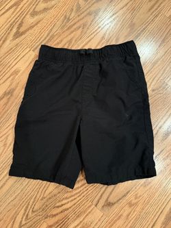 Boys Black Shorts Size 8