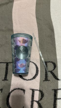 Turquoise Starbucks Cup