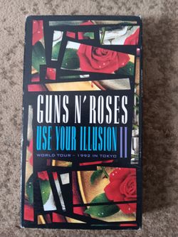 Guns N' Roses Use Your Illusion II VHS