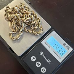 Gold Chain 10k 26inch 5mm 