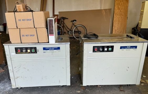 Uline Poly Strapping Machine H-959 Semi-Automatic.