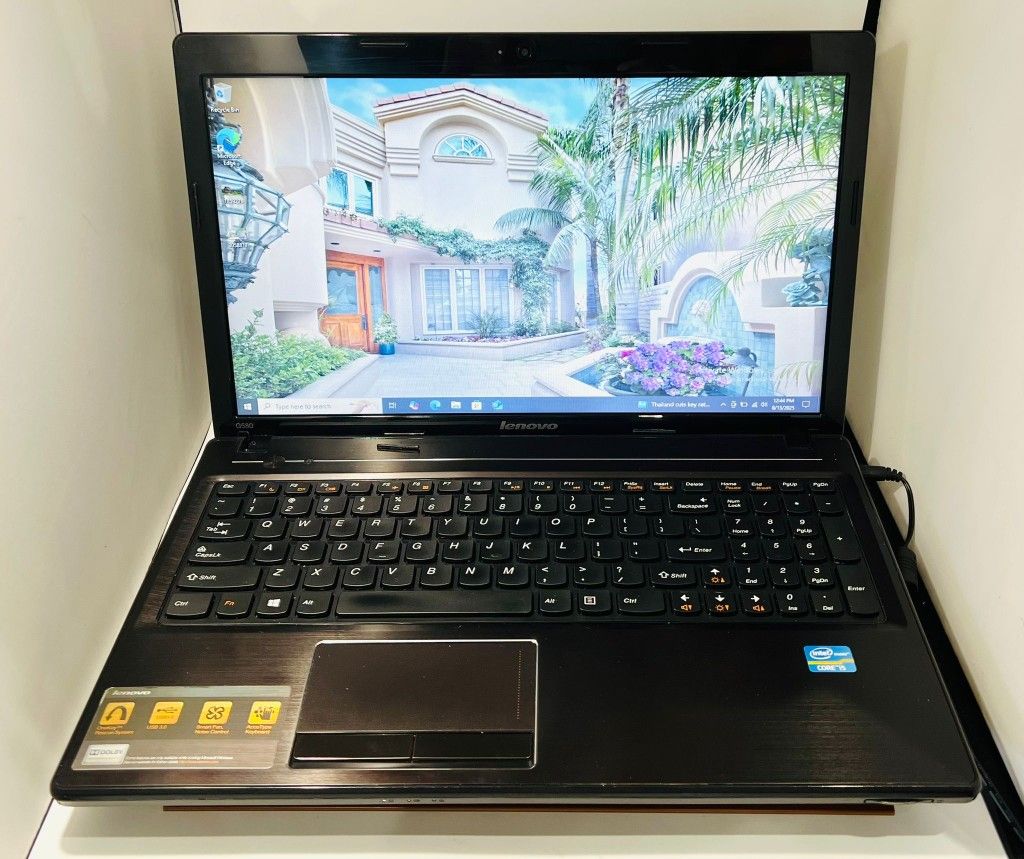 Lenovo 15” G580 Core i5 2.60Ghz 8GB 120GB SSD Windows 10 Fully Functional