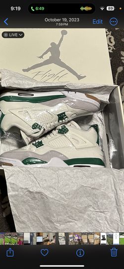 SB Nike Jordan 4 Pine Green