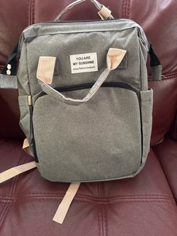 You Are My Sunshine Canvas Backpack