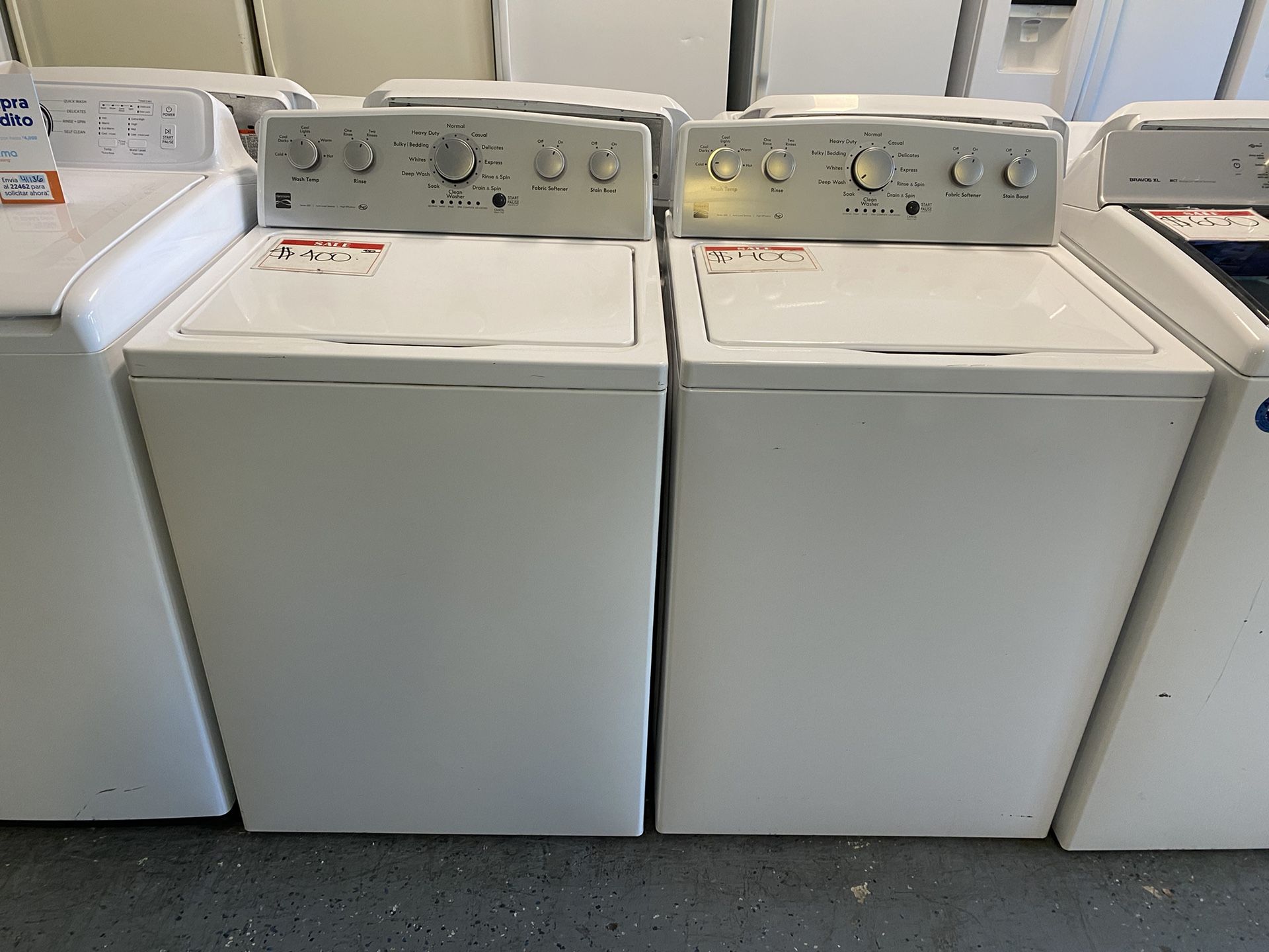 Variety Kenmore * Used * Top Load Washers +15% Off