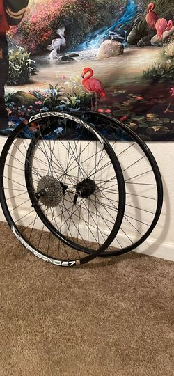 geared 10 speed sunringle rimset 29”