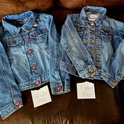 GIRLS JEAN JACKETS 