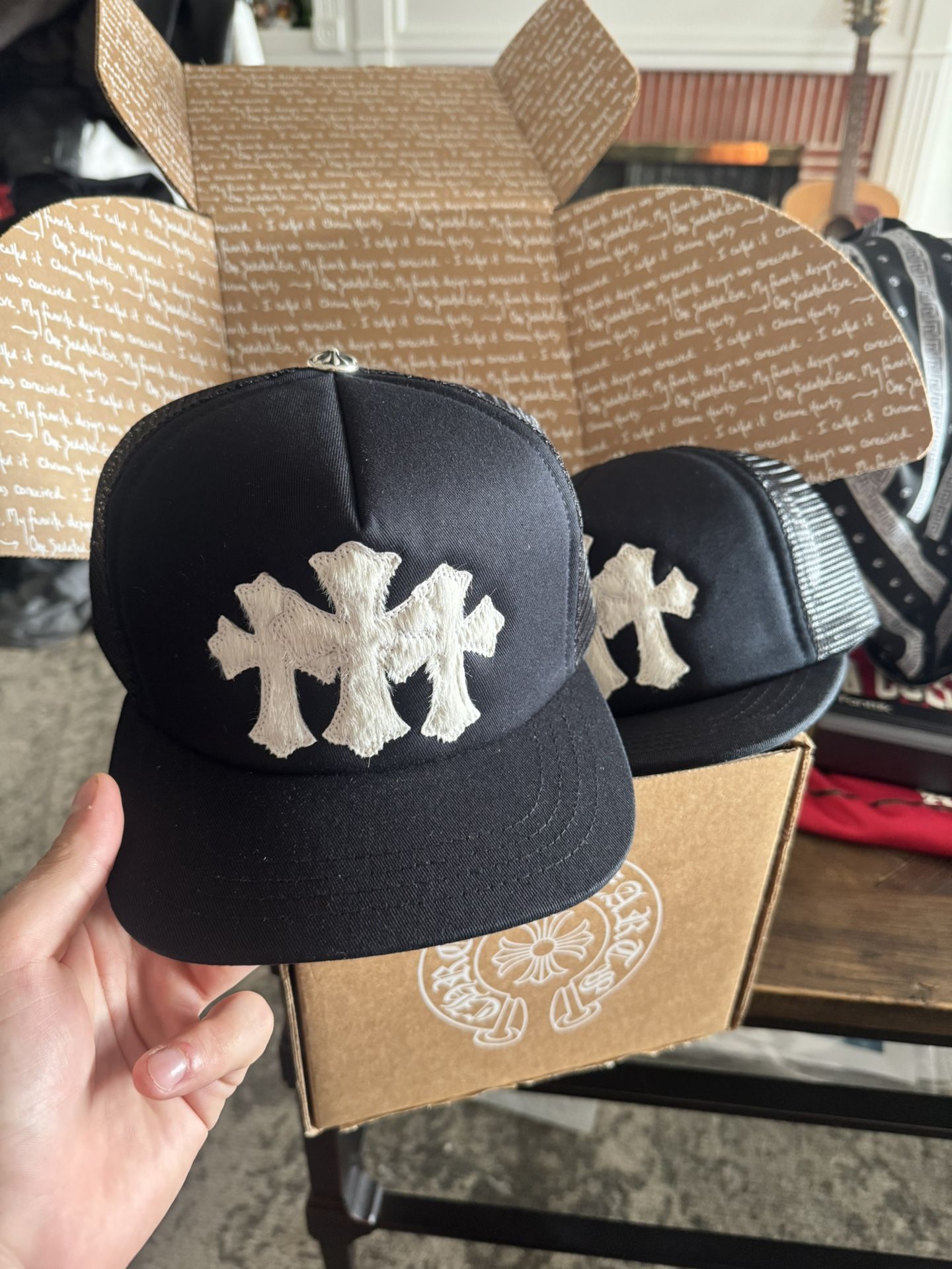 Chrome Hearts Cemetery Calf Hair Trucker