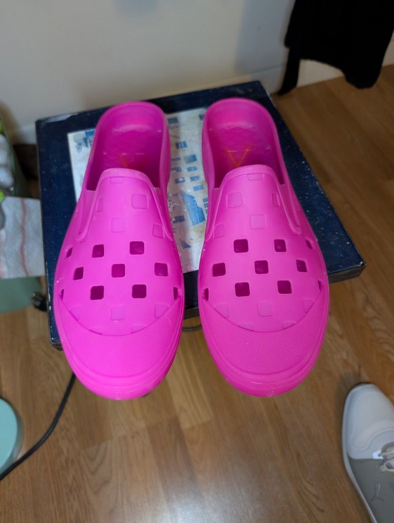 Vans Slip On Mule TRK Sandals Size 13 Men 14.5 Women Color  display picture 2