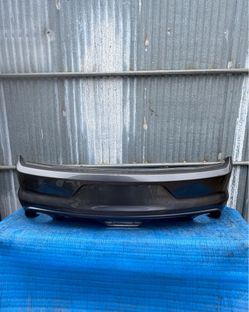 2015 2016 2017 Ford Mustang GT / Ecoboost / V6 Rear Bumper Gray OEM (ORIGINAL)