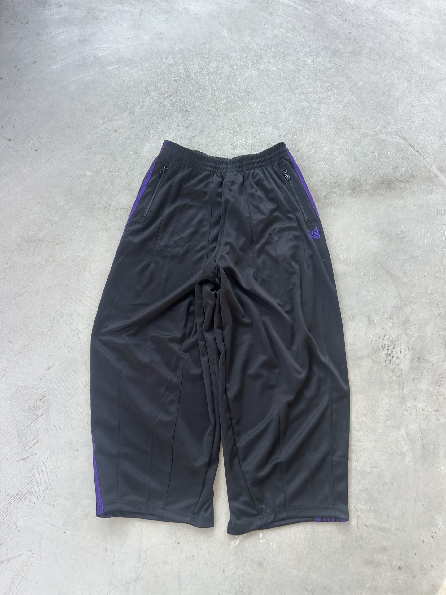 Needles Hd Track pants Black And Purple Size Large
