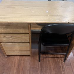Small Wood Desk