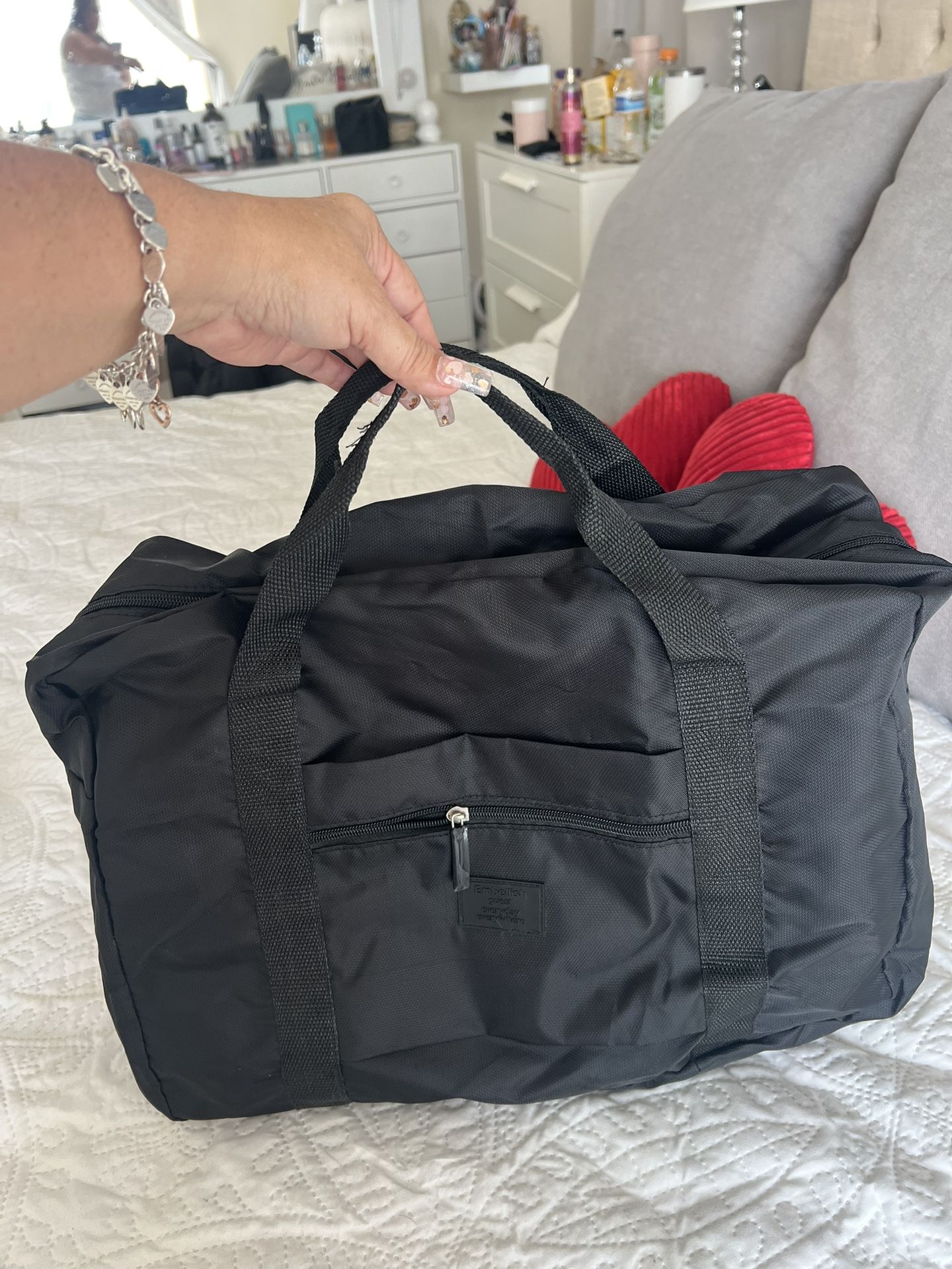 Duffle Black Large Bag