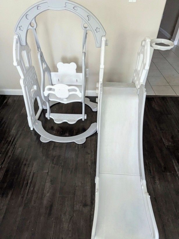 Toddler Slide and Swing Set