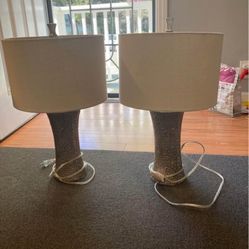 Set Of Two Lamps