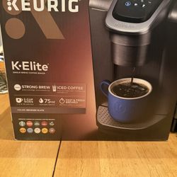 Keurig K-elite Coffee Maker