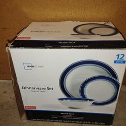 12 Piece Set Of Dishes