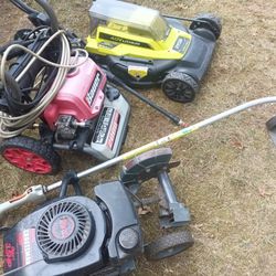 Power Washer,  Edger or Mower