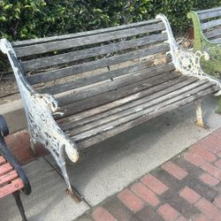 Antique Park Bench