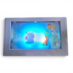 Disney princess cinderella flat screen motion lamp