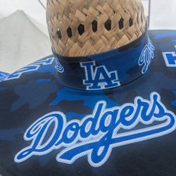 Dodgers Straw Hat 