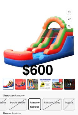 Brand New Commercial water Slide