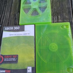 3 EMPTY XBOX 360 VIDEO GAME CASES $5 FINAL PRICE 