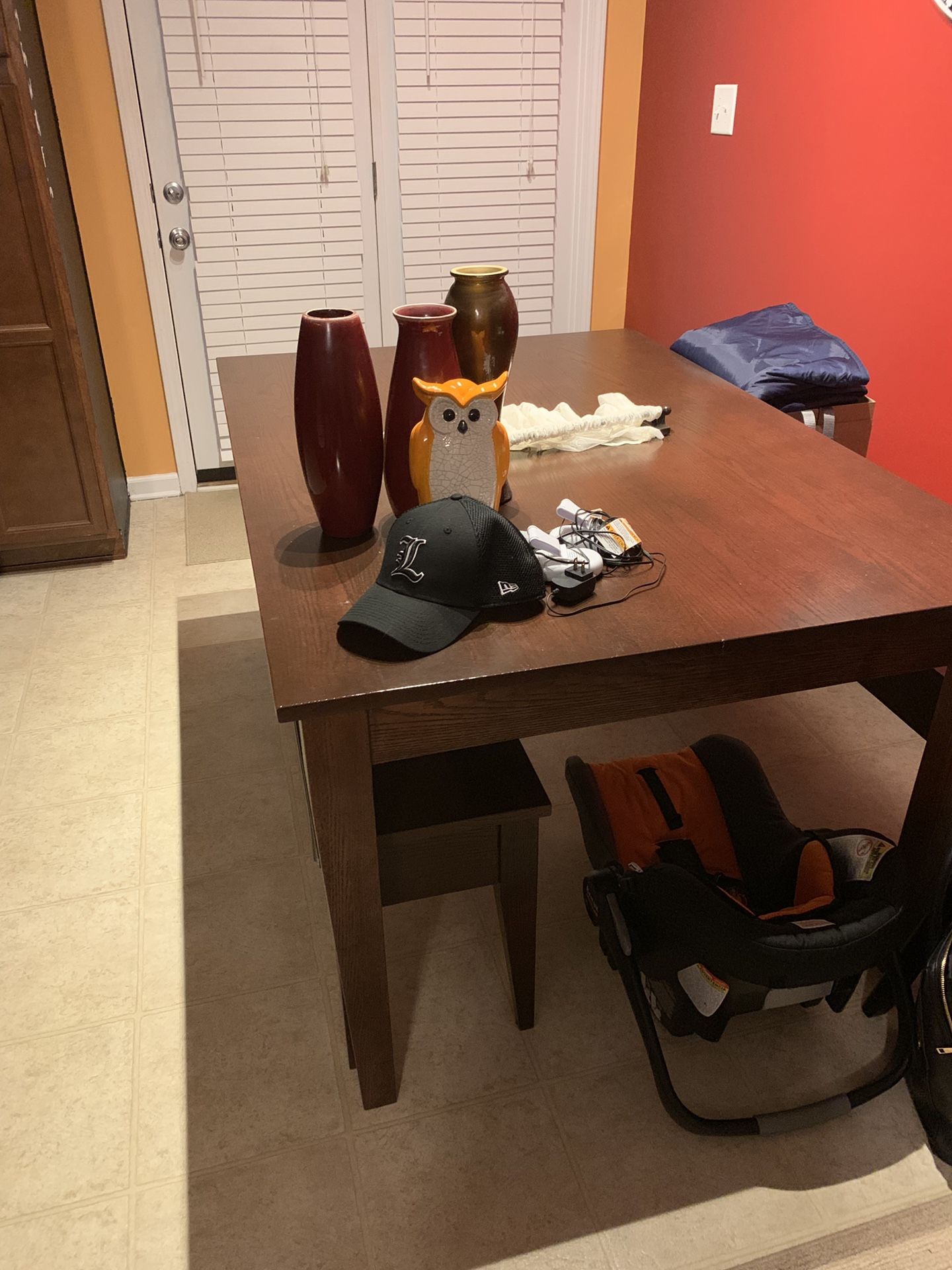 Kitchen table solid oak