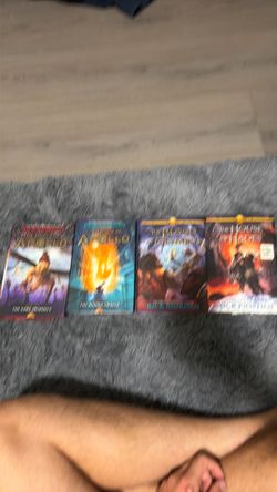 Rick Riordan Paperback Book Lot of 4 Individual or group