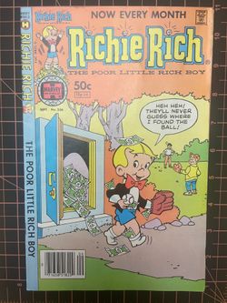 Richie Rich #206 September 1981- Harvey Comics