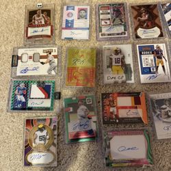 lot of NFL/NBA/MLB cards