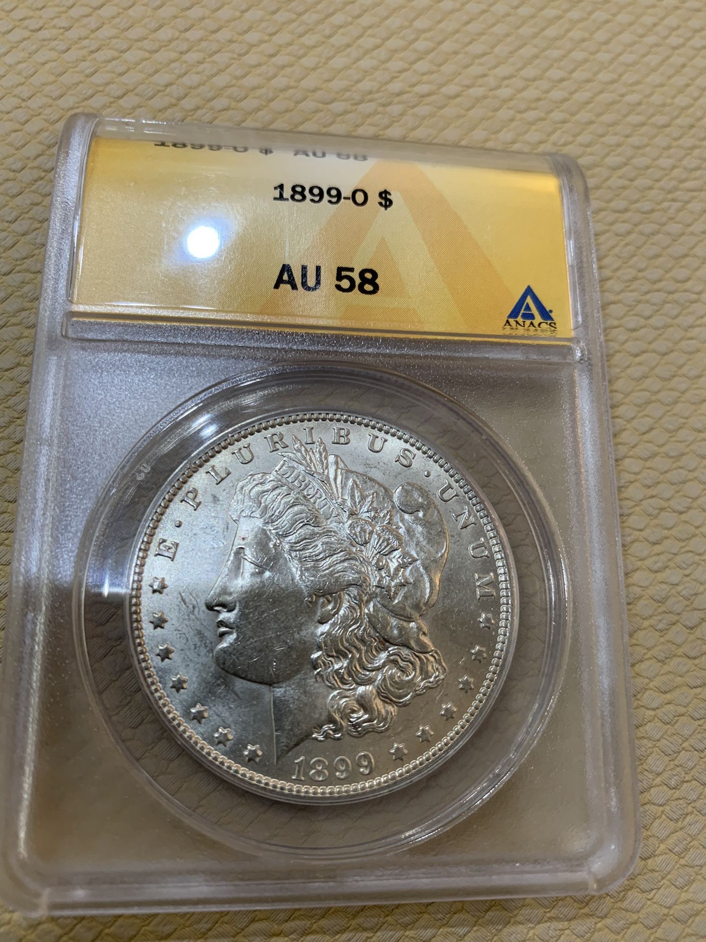 1889 O Morgan Silver Dollar Uncirculated 