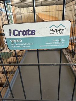 Midwest pets for homes I crate