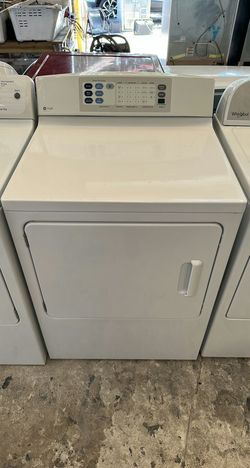 GE White 6.5 cu ft Electric Dryer