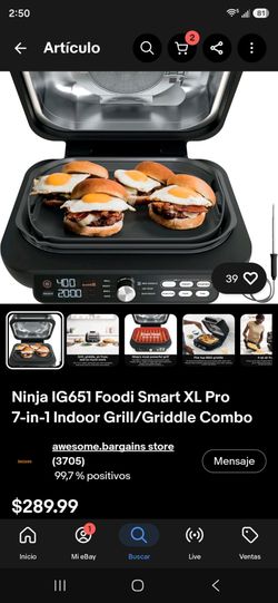 New Ninja air fryer and oven