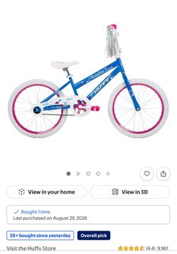 Huffy 20”Sea Star Kids’ Bike