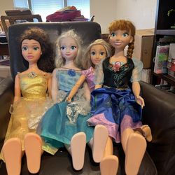 Disney princess My Size Doll Collection 