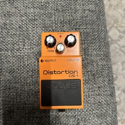 Boss Distortion DS-1 Guitar Pedal 